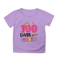 thumbnail image 4 of TZEWGL Tops For Toddler Round Neck Loose Short Sleeve Graphic Print Top For Kids size 2-3T, 4 of 4