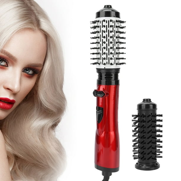 Cepillo para Secador de Pelo, Kit de Cepillo Giratorio de Aire Caliente, 3 Ajustes de Temperatura, Cable Sin Enredos, Diseño de Calor Rápido, Diseño Resistente al Calor,