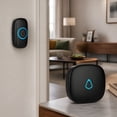 thumbnail image 4 of Wireless Doorbell Chime with Blue Light Indicator, Long Range Battery Operated Doorbell Receiver, Adjustable Volume & Mute Mode, Call Button for Elderly Home Caregiver Monitoring, 4 of 6