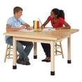 thumbnail image 2 of Diversified Woodcrafts Square Activity Table 48" x 48" Maple (WX4M), 2 of 2