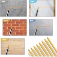thumbnail image 4 of tredstone 2 Boxes Carpenter Marking Pencil Set Universal Carpentry Pen Tool Line Painting Tools Yellow Red Refill Woodworking Pencils, 4 of 6