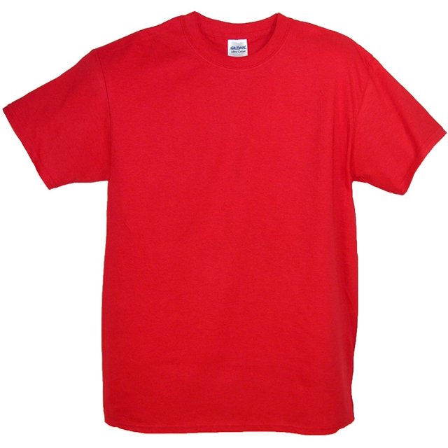 Gildan T-Shirt Classique à Col Rond pour Hommes Grande Taille, 3TG, Rouge
