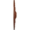 thumbnail image 4 of 37 1/2"OD x 3 3/8"P Naple Ceiling Medallion (Fits Canopies up to 3 3/8"), Hand-Painted Firebrick, 4 of 5