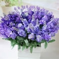 thumbnail image 5 of Sunxin Artificial Flowers Artificial Fake Flower Bush Bouquet Home Wedding Decor Gift Decoration, 2 Bouquets of Flowers, 5 of 5