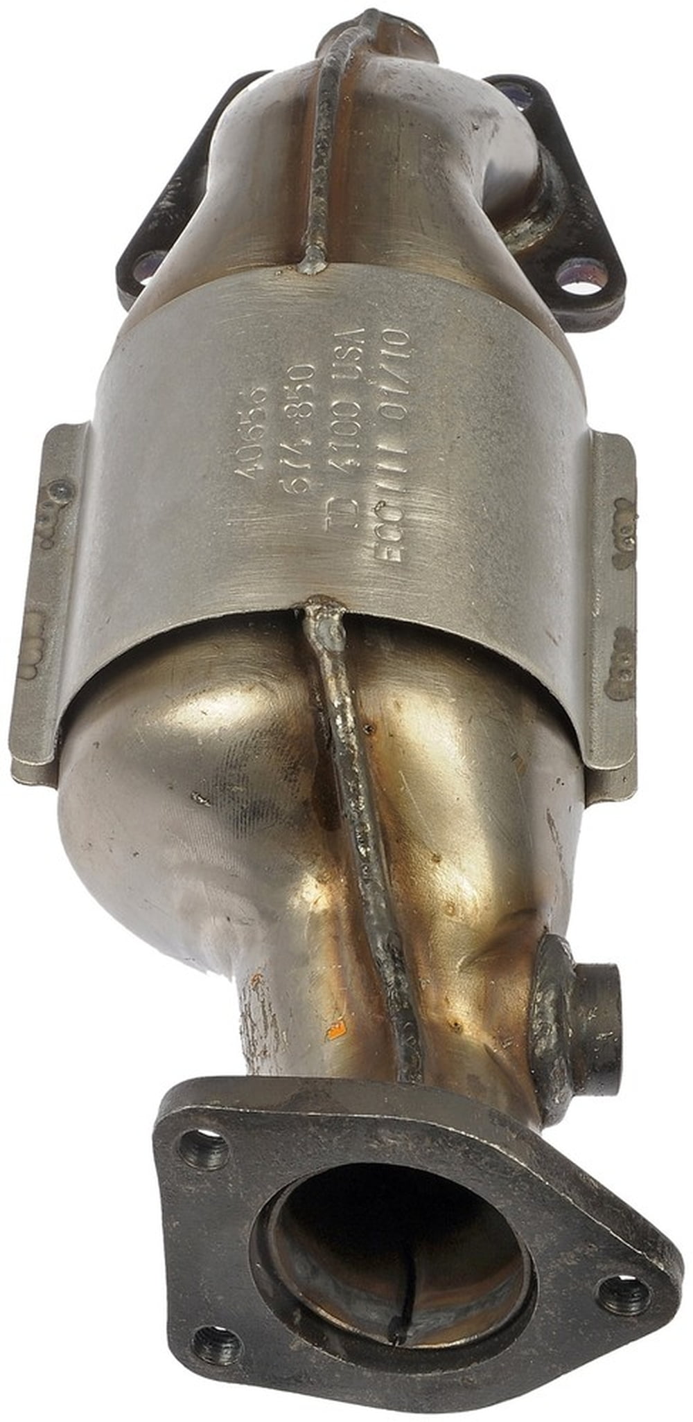Catalytic Converter with Integrated Exhaust Manifold