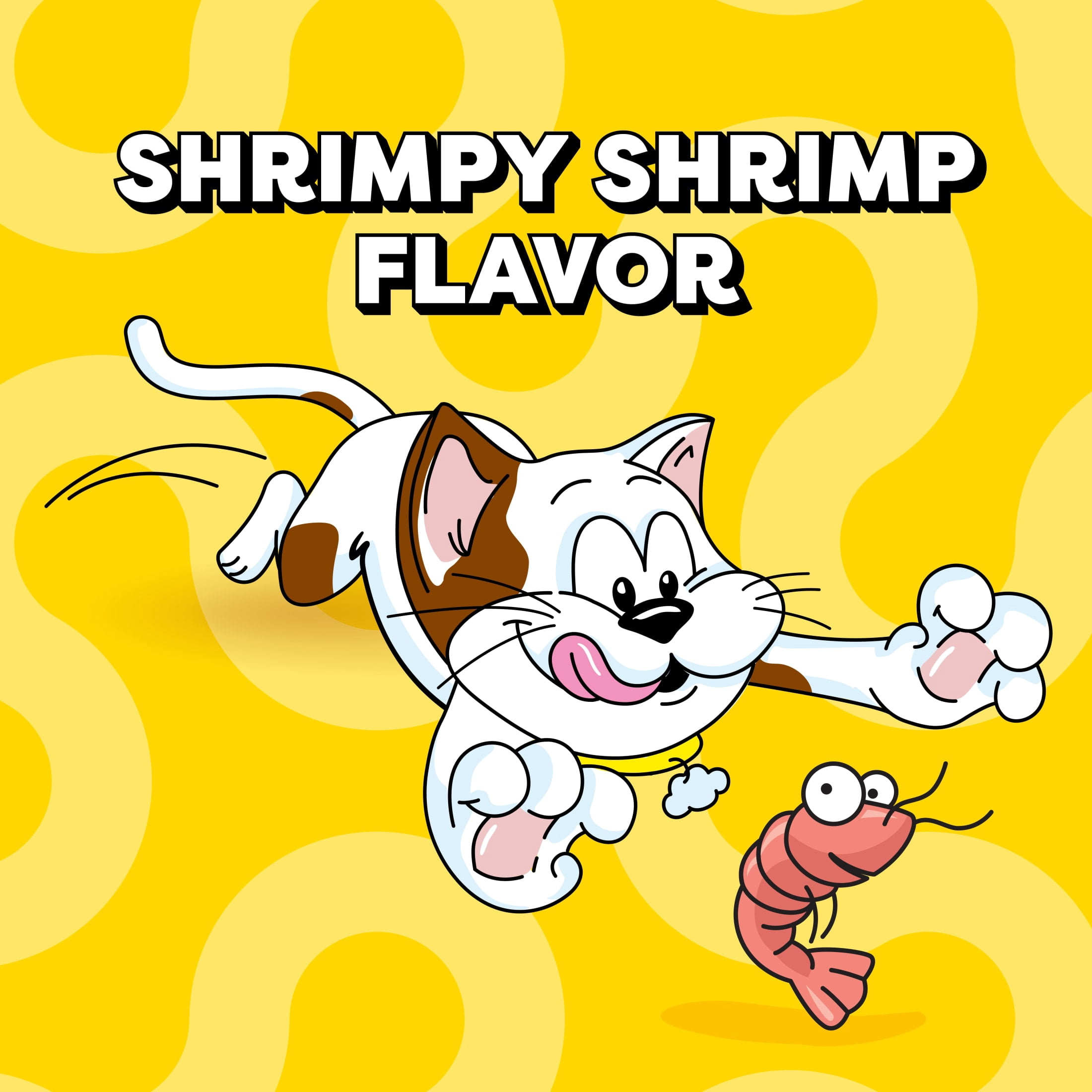 (6 pack) Temptations Cat Treats, Classic Crunchy and Soft Cat Treats, Shrimpy Shrimp Flavor, 6.3 oz. Pouch