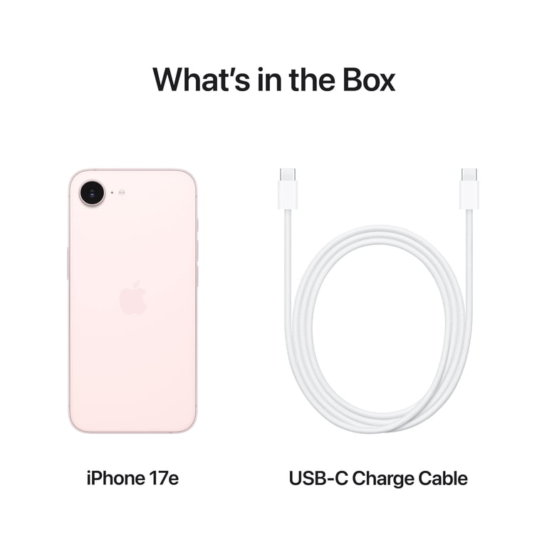 T-Mobile iPhone 17e 256GB Soft Pink - Walmart.com