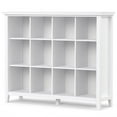 thumbnail image 6 of Simpli Home Artisan SOLID WOOD 48 inch x 57 inch Transitional 12 Cube Storage in White, 6 of 11