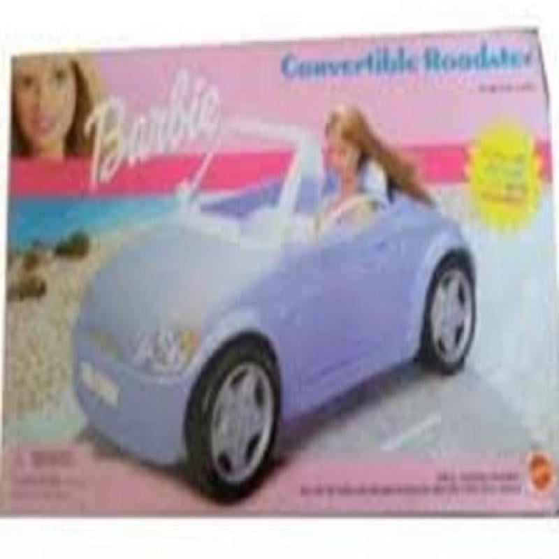 NEW Mattel Barbie Pink Convertible Roadster Vehicle Car 2005 