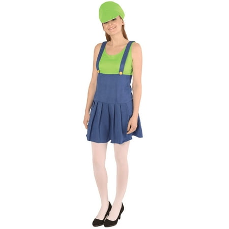 Ms. Green Plumber Costume Small