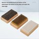 thumbnail image 2 of Snowboard Waxing Brush Steel Wire / Nylon/ Horsehair Ski Waxing, 2 of 4