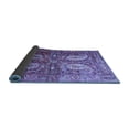 thumbnail image 2 of Ahgly Company Indoor Square Persian Blue Traditional Area Rugs, 3' Square, 2 of 4