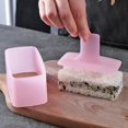 thumbnail image 4 of Molde, Musubi Maker Kit Molde de Arroz, Antiadherente Spam Musubi Maker Press, Molde de Bola de Arroz Triangular Clásico Molde de Sushi para Niños Almuerzo Bento y Bricolaje en el Hogar, 4 of 5