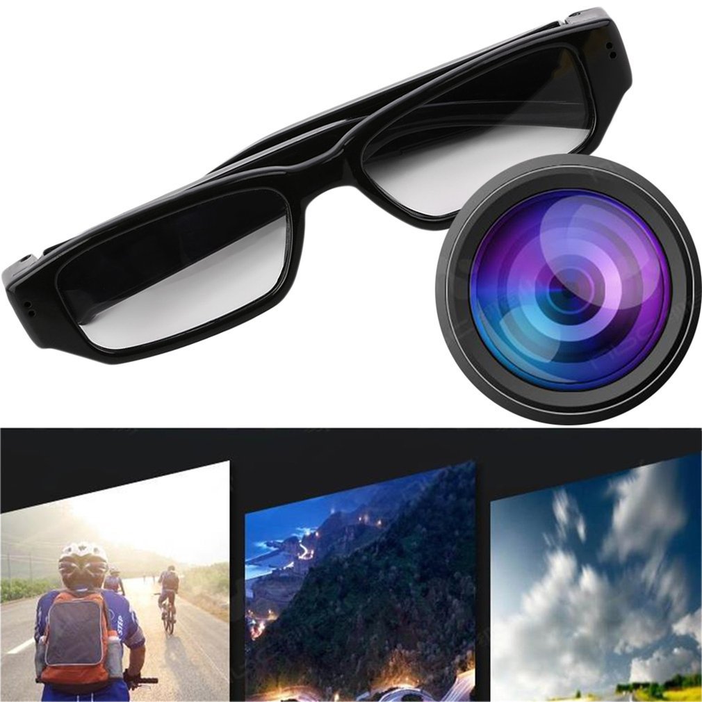 Mini 1080P HD Video Camera Glasses Eyewear DVR Video Recorder Cam