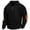 Black, variant on Mens Sweatshirts Fall Tops Fashion Relaxed Comfortable Solid Color Long Sleeve Mens Work Clothing,Black,L