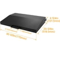 thumbnail image 2 of HECASA Hinged Griddle Lid 28-inch for Blackstone Griddle with Rear Grease Collection Steel, 2 of 12