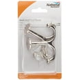 thumbnail image 2 of National Hardware Nickel Undershelf Wardrobe Hook, 2 per Card N245-837, 2 of 5
