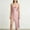 Pink, variant on BUIGTTKLOP Women Nightgown Dress Silk Lace Trim V Neck Slip Dress Spaghetti Strap Asymmetrical Hem Layering Lace Cami Dresses