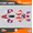 Red, variant on Kalair GFX Graphics Kit for Honda CR125 (2002-2007) Flight Series