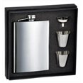 thumbnail image 1 of Visol VSET5004B 8 oz Stainless Steel Flask Gift Set, 1 of 3