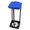 Blue, variant on Lipstore Trash Bag Holder Garbage Bag Support Versatile Decoration Garbage Bin Holder Organizer for Home Use Kitchen Laundry Recycling Green