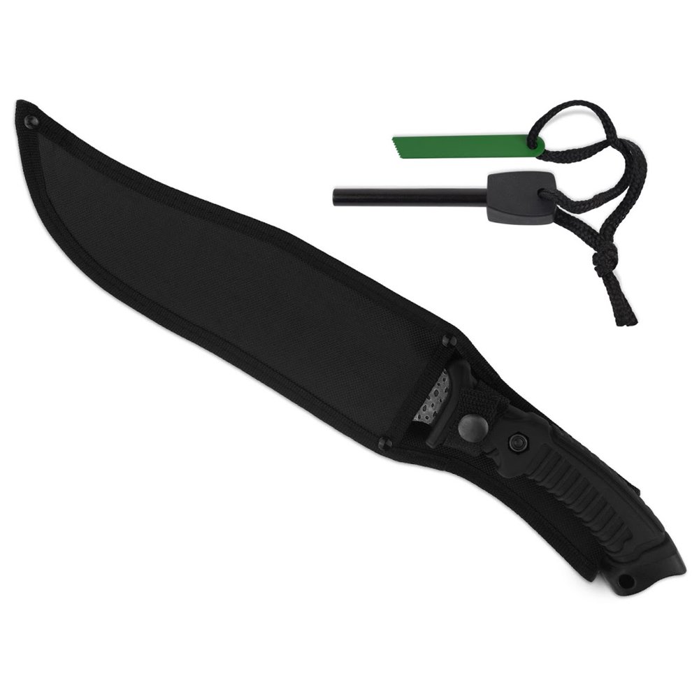 Yes4All Camping Knife with Sheath & Fire Starter Tactical Knife H486