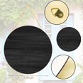 thumbnail image 2 of Cartel Redondo de Madera Clothmile 30 cm Negro para Colgar DIY, 2 of 7
