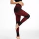 thumbnail image 4 of Ganfancp Mujeres de Moda de Bolsillo Pantalones de Yoga de Alta Elástica de La Cadera de Elevación Delgado y Pantalones de Sudor Ofertas Del Día Liquidación 1X Pantalones, 4 of 6