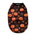 thumbnail image 2 of Halloween Dog Clothes Dog Halloween Shirts Tank Tops with Claw Spider Net Pumpkin Patterns Pet Halloween Costumes Puppy Shirt Vest for Small Medium Dogs, 2 of 7