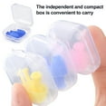 thumbnail image 4 of 5 Pairs Swimming Earplugs for Adults Reusable Waterproof Silicone Earplugs for Swimming Surfing Snorkeling Showering, 4 of 8