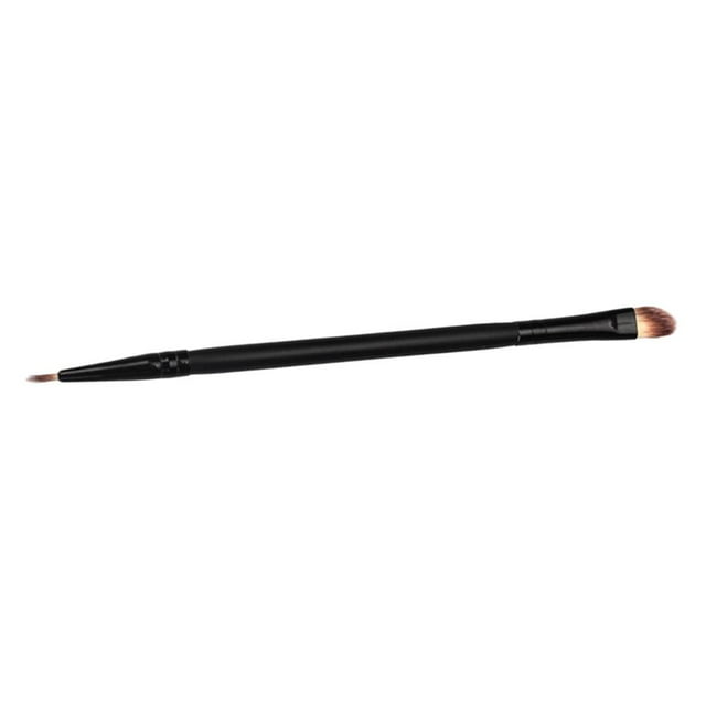 Cepillo de delineador de ojos retráctil de 1 pieza, cepillo de maquillaje de pestañas suaves de dos cara, cepillo cosmético portátil Zulema Pincel delineador de ojos