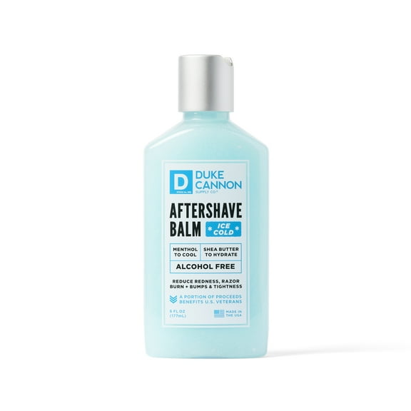 Duke Cannon Supply Co. Ice Cold Aftershave Balm, 6 Fl Oz