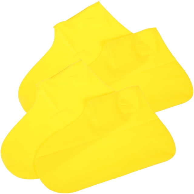 2 Pairs of Rain Boot Protector Non Slip Shoes Cover Safety Cover Shoes Protector for Sports