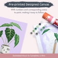 thumbnail image 4 of Pink Picasso Kits Mid Century Modern Paint by Number for Kids Ages 8-12  DIY Beginners Kids Craft Kit Acrylic Paint Canvas Painting Kits as Seen On Shark Tank  Just Leafy 8x10-Paint Kit Set, 4 of 9