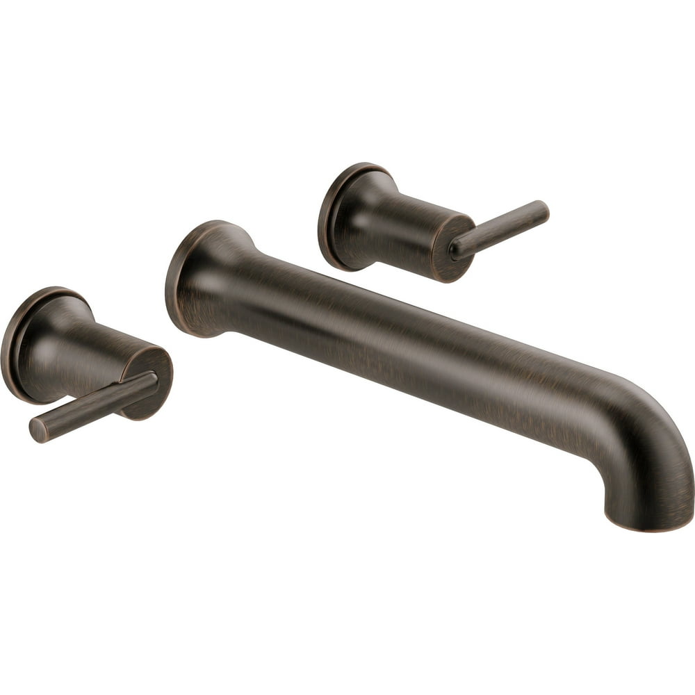 Delta Trinsic Wall Mounted Tub Filler, Bronze