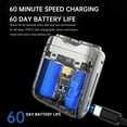 thumbnail image 6 of Hunyinhhh Mini Portable El Ectric Shaver For Men Travel Pocket Foil Shaver USB Rechargeable Water Proof El Ectric Battery Shaver Dry Wet Shaver Babylist Yoose Mini Shaver Men Travel Mens Body Groomers, 6 of 7