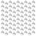 thumbnail image 1 of Metal Charms For Crafts 100Pcs Round Shape DIY Accessory Suitable For Jewelry Making In Silver Perfect For Bracelets Earrings, 1 of 2