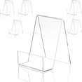thumbnail image 1 of QPENWEI 10 pièces Support de Livre Transparent en Acrylique, Support de Marchandises comme Serre-Livres et Support, 1 of 3