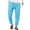 Light Blue(mens pants), variant on GuangCheng George Mens Lightweight Textured Cargo Joggers,Elastic Drawstring Waist Casual Cuffed Pants with Pockets,Black,Size L