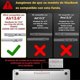 thumbnail image 2 of Compatible with MacBook Air 13.6-inch M2 A2681 M3 A3113 20222024 with touch ID, plastic case, transparent glass, 2 of 5