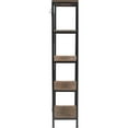 thumbnail image 4 of Truly Home Farmhouse Bookshelf Wood and Black Metal, 4 of 7
