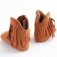 thumbnail image 5 of Newborn Toddler Tassel Boots Baby Infant Boy Girl Soft Soled Winter Shoes, 5 of 6