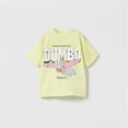 thumbnail image 3 of Camisetas de verano para niños y niñas, ropa deportiva informal, Camiseta con estampado de dibujos animados, Tops holgados de manga corta con cuello redondo a la moda, 3 of 5