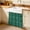 Dark Green, variant on Vintage Green Check Cabinet Curtains 28"W x 35L, Geometric Tartan Plaid Ethnic Under Sink Skirt for Bathroom Vanity Kitchen Self Adhesive, Dust-Proof Privacy Curtain for Closet Shelves Laundry Room