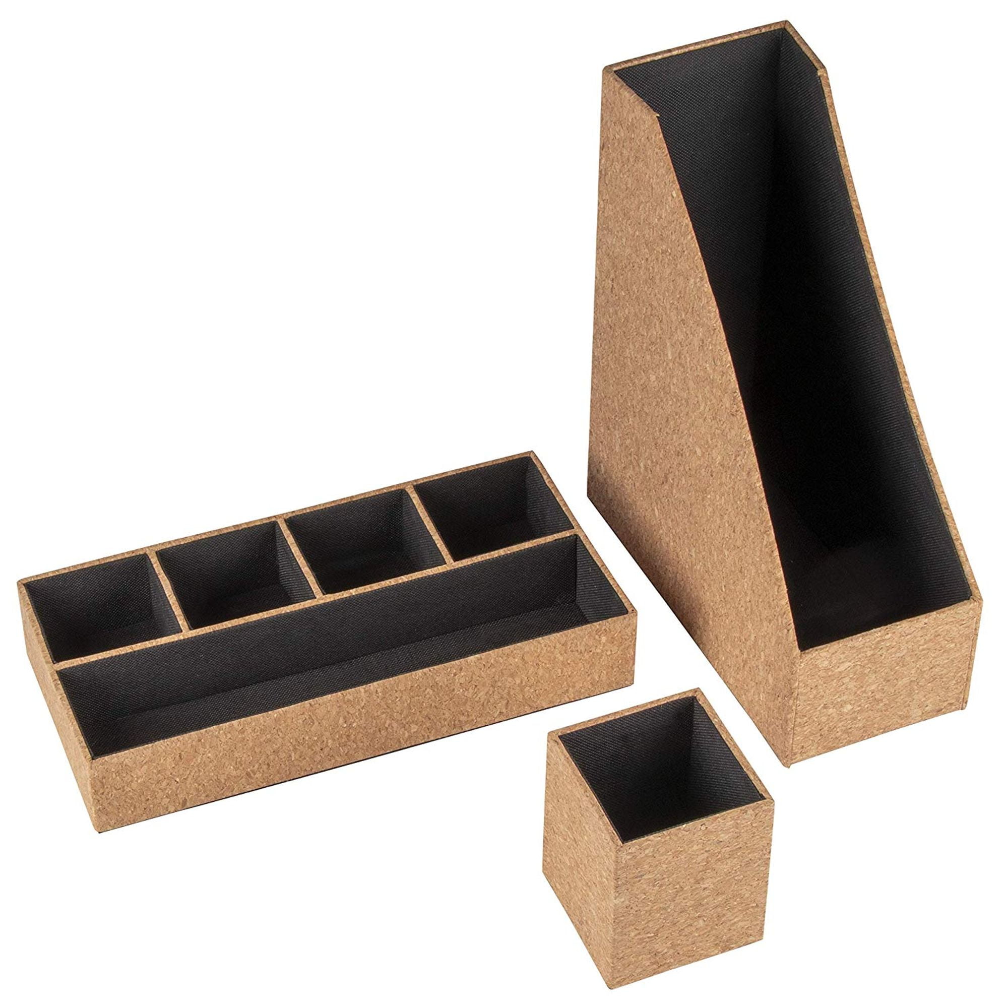 Desk Organizers 3Piece Set Desktop Cubicle Accessories, Office