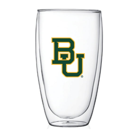 Baylor Bears 15oz. Double Wall Thermo Glass