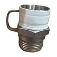 thumbnail image 3 of Taza con forma de bujía, decorativa, para uso en el hogar, oficina, sala de estar, creativa, con asa, para café, cumpleaños, 3 of 7