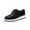 Black, variant on Fesfesfes Womens Flats Plain Face Style Matsuke Thick Sole Synthetic Sports British Style Block Medium Heel Hollowed Out Womens Shoes 5.5(36)