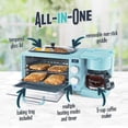thumbnail image 4 of Cafetera Breakfast Station Nostalgia 3 en 1 y horno a la plancha, 4 of 9