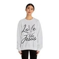 thumbnail image 4 of Love Like Jesus Sweatshirt Christian Sweatshirt Religious Dove Shirt Gift, 4 of 6